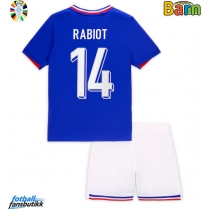 Frankrike Adrien Rabiot #14 Hjemmedraktsett Barn EM 2024 Kortermet (+ Korte bukser)